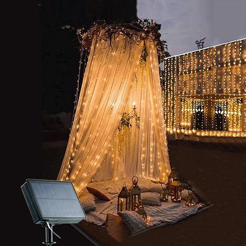 LED Remote Control Wedding Decoration Waterfall Light String