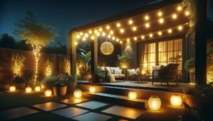 A-serene-outdoor-patio-at-night-illuminated-by-yellow-and-amber-LED-lights-creating-a-cozy-and-inviting-atmosphere-while-minimizing-the-attraction-o