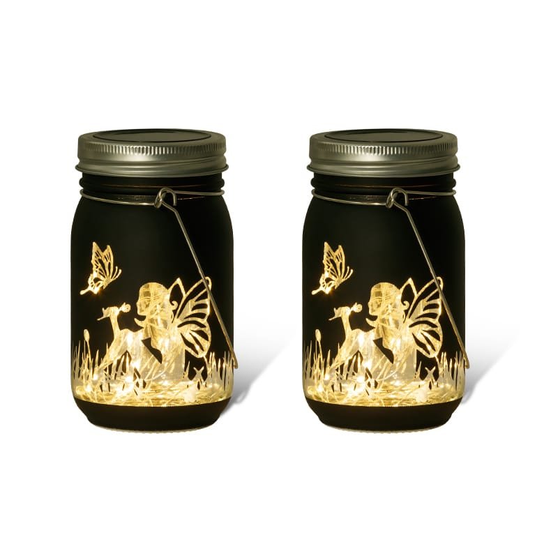 Solar Mason jar light-1