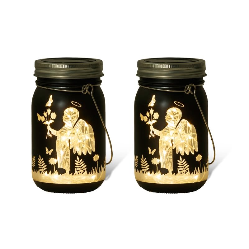 Solar Mason jar light-2